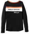 Harley-Davidson women´s Full-Speed Knit Top black  - 99102-22VW