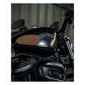 Trip Machine Classic Mini Leather Tank Pads Brown  - 995679