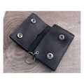 Amigaz Black Soft Leather Trifold Wallet  - 996457