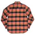 Biltwell Hi Test Flannel shirt rust  - 996723V