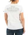 Rokker women´s T-Shirt Lady Wings Classic white L - C4005104-L