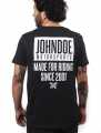 John Doe John Doe T-Shirt Signature schwarz  - JDS6034