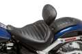 Mustang Standard Touring Solo Seat Tuck & Roll black  - 08021093