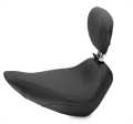 Mustang Wide Tripper Solo Seat with Backrest 14" black  - 537481