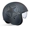 Premier Helmets Premier Vintage Jethelm Carbon Star  - PR9VIN28