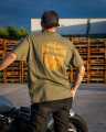Harley-Davidson T-Shirt Bar & Shield oliv grün L - R0045295
