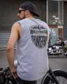 Harley-Davidson men´s Muscle Shirt Long Bar & Shield 1 grey M - R0045354