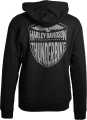 Harley-Davidson men´s Zip Hoodie United Distess black  - R004594V