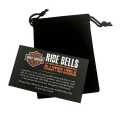 Harley-Davidson Ride Bell White Crystal Bar & Shield  - HRB016