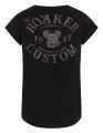 Rokker Damen T-Shirt Custom Lady schwarz  - C4006001