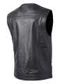Roland Sands Lewis 74 leather vest black  - 937477V