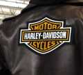 Harley-Davidson Aufnäher Bar & Shield orange  - SA8011420