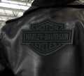 Harley-Davidson Aufnäher Bar & Shield schwarz  - SA8011529