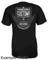 H-D Motorclothes Harley-Davidson men´s T-Shirt Square H-D black  - R004275V