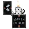 Zippo Harley-Davidson Feuerzeug Race Flags  - 60.006.597