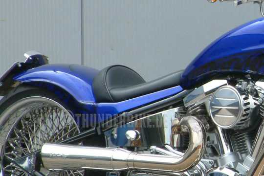Thunderbike Solo Seat vinyl black  - 11-43-140