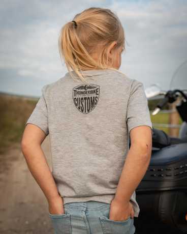 Thunderbike Clothing Thunderbike Kids T-Shirt Boneracer Grau  - 19-01-1153V