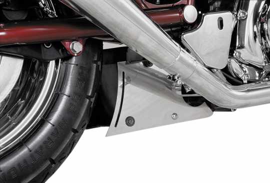Thunderbike Batterieblende VA poliert Rechts (mit Loch) - 22-00-010