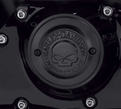 Harley-Davidson Timer Deckel Willie G Skull schwarz  - 25600089