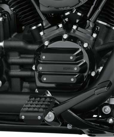 Harley-Davidson Dominion Cam Cover - Gloss Black with Hilighted Slots  - 25700722