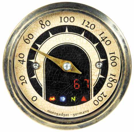 Motogadget Motogadget Vintage 49mm Mini-Speedometer  - 29-99-520