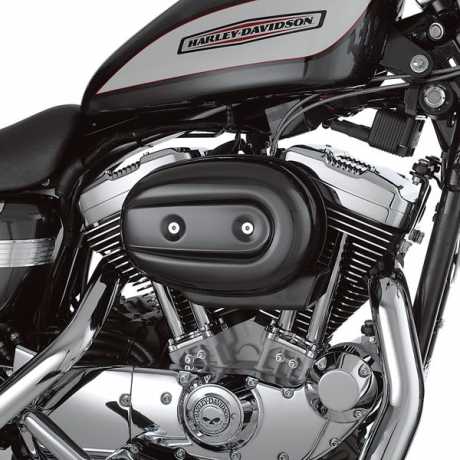Harley-Davidson Luftfilterdeckel Oval schwarz  - 29084-04DH
