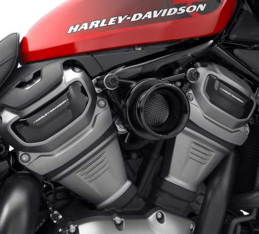 Harley-Davidson Ansaugtrichter Velocity Stack schwarz  - 29400453