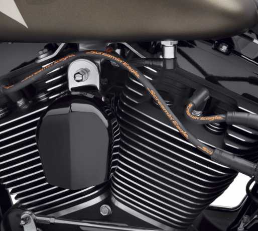 Harley-Davidson Screamin Eagle 10mm Phat Zündkerzenkabel Set schwarz  - 32303-08A