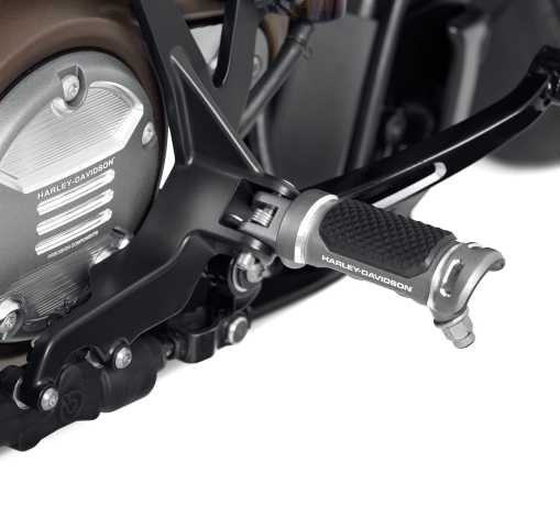 Harley-Davidson Adversary Rider Footpegs gray  - 50502253