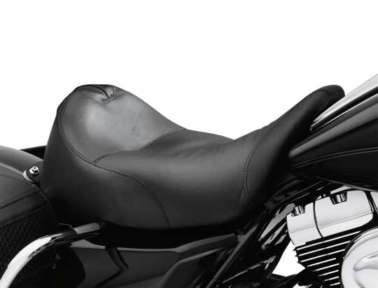 Harley-Davidson Signature Series Solo Seat 16.5" with Rider Backrest  - 51700-09