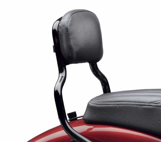 Harley-Davidson Passenger Backrest Pad Compact Smooth Black Vinyl  - 52300559A