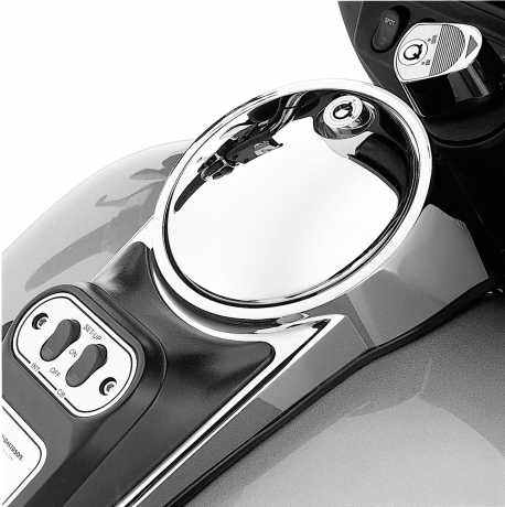 Harley-Davidson Push-Button Fuel Tank Console Door Release  - 53842-00C