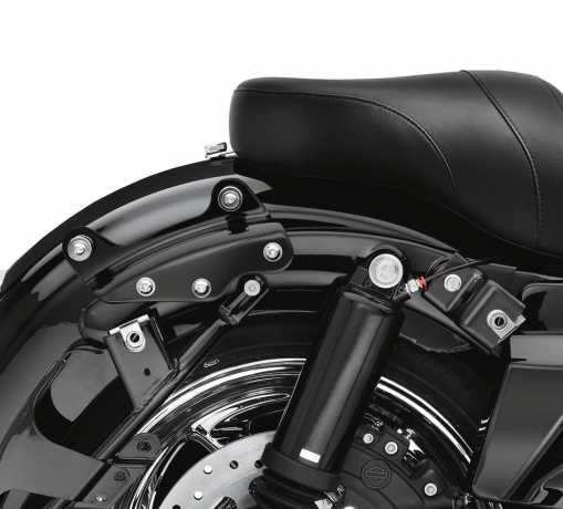 Harley-Davidson 4-Point Docking Hardware Kit gloss black  - 54246-09A