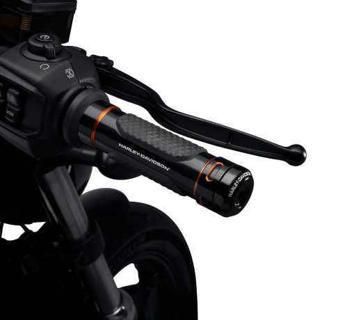 Harley-Davidson Adversary Hand Grip End Caps black  - 55900246