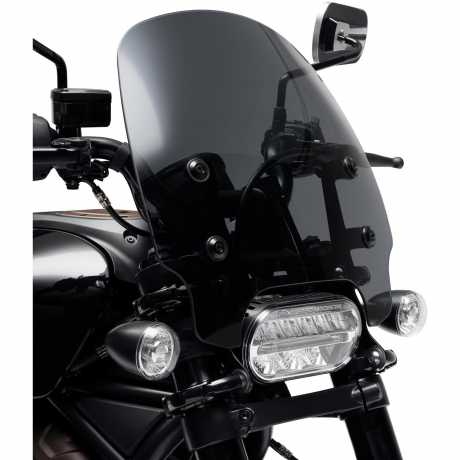 Harley-Davidson Quick-Release Compact Windschild dunkel getönt  - 57400459
