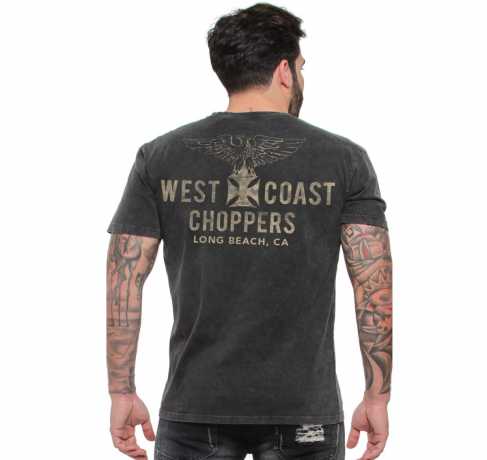 West Coast Choppers West Coast Choppers Eagle Vintage T-Shirt schwarz  - 577606V