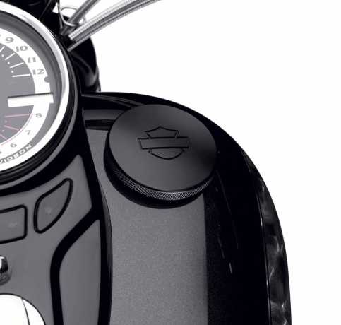 Harley-Davidson Diamond Black Fuel Cap  - 61100126A