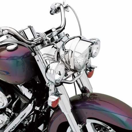 Harley-Davidson Blinkerschirme Classic Chrome vorne  - 67734-88T