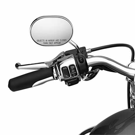 Harley-Davidson Schaltergehäuse-Kit, chrom  - 70222-96B