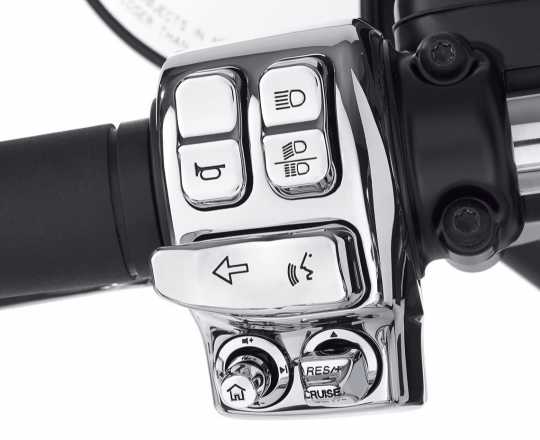 Harley-Davidson Turn Signal Extension Caps chrome  - 71500412
