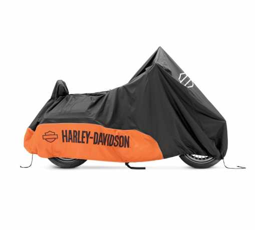 Harley-Davidson Motorradplane für Innen & Außen, orange & schwarz  - 93100023