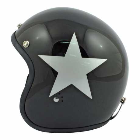 Bandit Bandit Jet Helm Star schwaz & silber  - 947052V