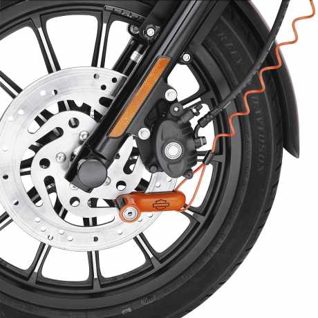 Harley-Davidson H-D Disc Brake Lock and Reminder Cord Orange  - 94873-10