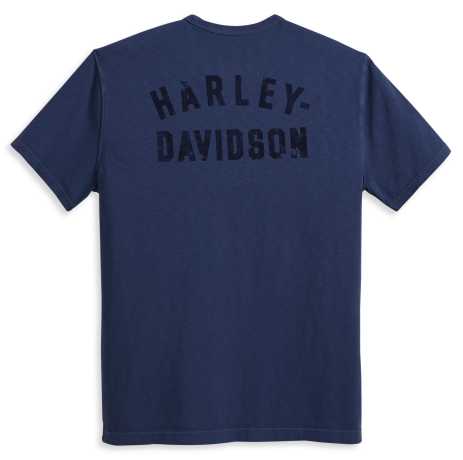 H-D Motorclothes Harley-Davidson T-Shirt Road Captain blue  - 96056-23VM