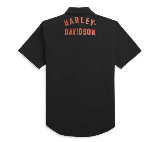 H-D Motorclothes Harley-Davidson Men's Performance Shirt with Wicking black  - 96330-21VM