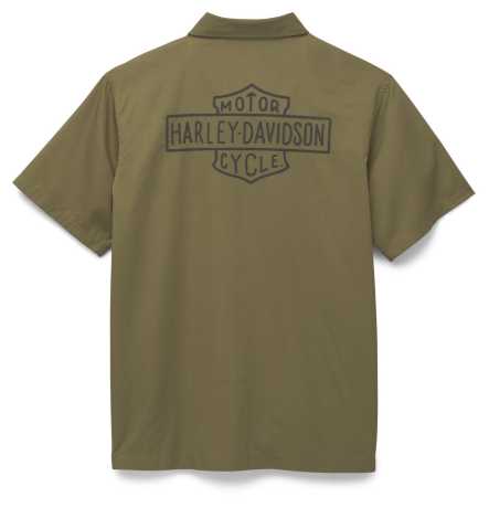 H-D Motorclothes Harley-Davidson Kurzarmhemd Holdout grün  - 96383-22VM