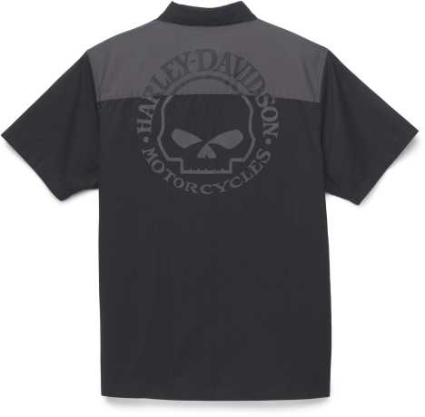 H-D Motorclothes Harley-Davidson Kurzarmhemd Willie G Skull Shirt schwarz  - 96395-22VM