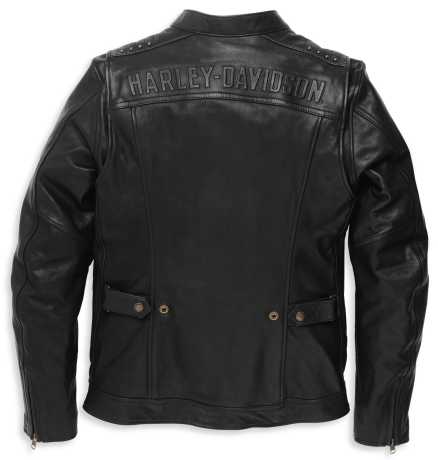 H-D Motorclothes Harley-Davidson Damen Lederjacke Electra Mandarin Collar Studded schwarz  - 97000-22EW