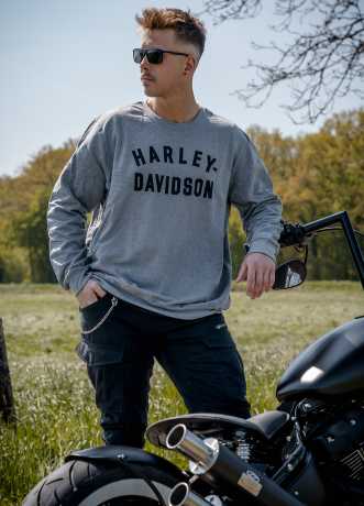 H-D Motorclothes Harley-Davidson Sweatshirt Staple grey  - 99049-22VM