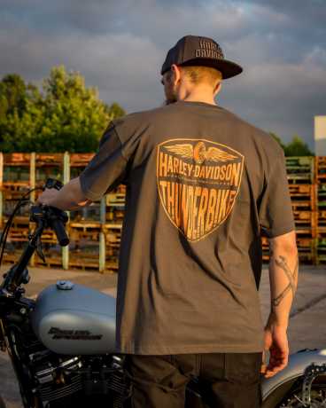 H-D Motorclothes Harley-Davidson men´s T-Shirt H-D Split grey  - R004386V